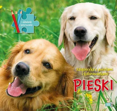 Immagine prodotto di Cagnolini. Un libricino con puzzle e disegni da colorare