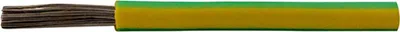 Image de 0051000/100 LAPP SiF 1×1,5 mm² GNYE (vert/jaune) Fil simple en silicone vert/jaune, diamètre 2,8 mm, conditionnement de 100,0 mètres, tension nominale Uo/U
