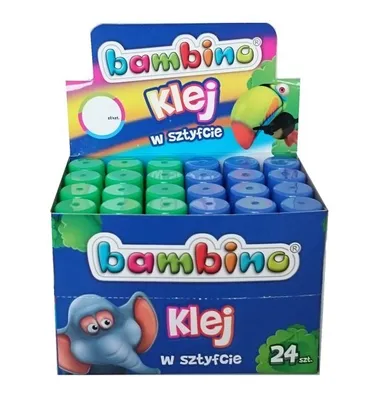 Obrázek produktu pro Klej w Sztyfcie Bambino 15g 24 sztuki
