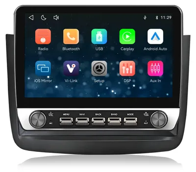 Image de Autoradio de 10,1 pouces pour Mercedes-Benz Vito Viano W639 (2010-2015), avec double bouton rotatif, compatibilité CarPlay et Android Auto sans fil, Bluetooth et système Linux