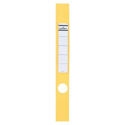 Immagine prodotto di DURABLE Copri dorso adesivo ORDOFIX® 40x390 mm, 10 pezzi, Giallo, 809104