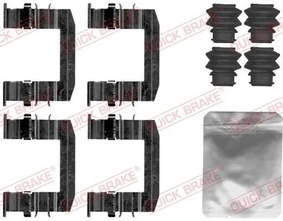 Produktbild von QUICK BRAKE 109-1872 Zubehörsatz Scheibenbremsbelag Vorne für HYUNDAI ix55
