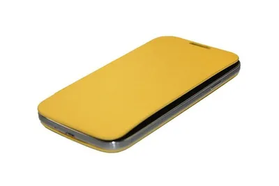 Produktbild von Tasche (Flipcover) für Handy Samsung I9190 Galaxy S4 mini Gelb