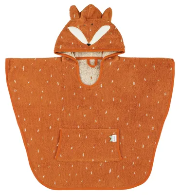 Obrázek produktu pro pončo Pan Lišák64 x 47 cm organická bavlna oranžová