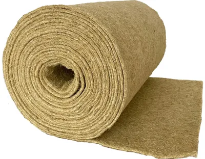 Produktbild von Nager-Teppich aus 100 % Hanf, 0,70 m x 5 m x 0,5 cm dick, 600g/m², Nagermatte (6,83€/qm)