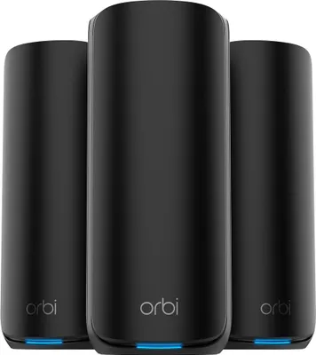 Produktbild von Netgear Orbi 870 Series RBE873 - WLAN-System - (Router, 2 Extender)