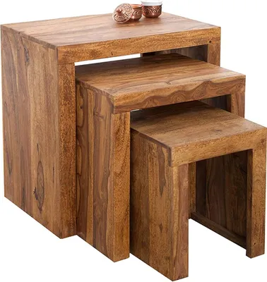 Produktbild von Beistelltisch Holz Design Tisch Modern Wohnzimmer JETZT KAUFEN