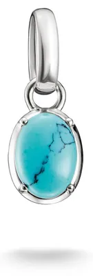 Imagen del producto de Thomas Sabo - CC1340-404-17 - Colgante - Mujer - Plata de ley 925 - 1,6 cm - Piedras de nacimiento