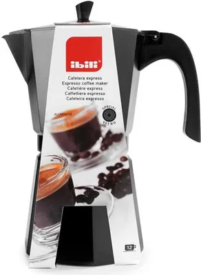 Produktbild von Ibili Express Kaffeemaschine Italienisch 9 Tassen Silber One Size / EU Plug 220V Silber One Size