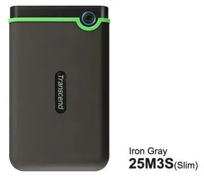 Obrázek produktu pro Transcend StoreJet 25M3, 4 TB, 2.5", 3.2 Gen 1 (3.1 Gen 1), Šedá
