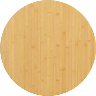 Zdjęcie produktu dla The Living Store Blat Ø70x2,5 cm bambusowy