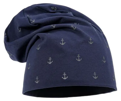 Produktbild von Leoberg Uni Beanie Mütze für Erwachsene - Leichte Kopfbedeckung in 158007-Dunkelblau-38