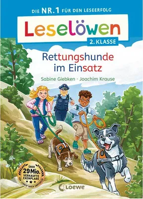 Image de Leselöwen 2. Klasse - Rettungshunde im Einsatz