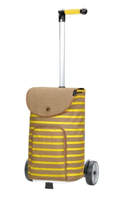 Produktbild von Andersen SHOPPER MANUFAKTUR Einkaufstrolley Unus Shopper Eske Yellow beige 75cm