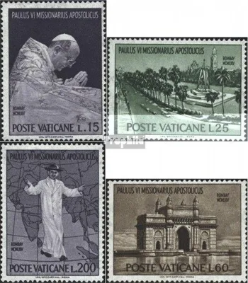 Produktbild von Briefmarken Vatikanstadt 1964 Mi 467-470 (kompl.Ausg.) postfrisch Sondermarken