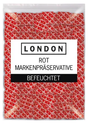 Produktbild von London - 1000 Kondome mit Erdbeergeschmack