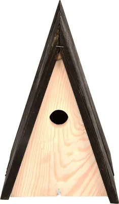 Obrázok produktu pre Esschert Design hniezdna búdka wigwam z borovicového dreva, 18,2 x 16,3 x 27,5 cm, hniezdna búdka, kŕmidlo, kŕmna stanica