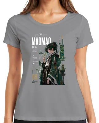 Produktbild von Maomao Apothecary Herbalist Anime Japan Y2K Kusuriya no Hitorigoto Damen T-Shirt, Grau, S