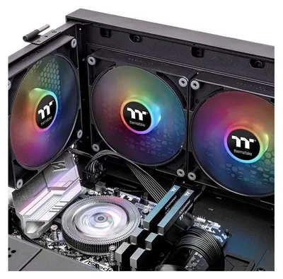 Image de Thermaltake CT140 ARGB Sync - Ventilateur de boîtier - 140 mm - noir (pack de 2)