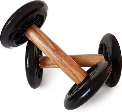 Produktbild von Famanu Ab Roller - Effektives Bauchmuskeltraining - Kompakt und tragbar