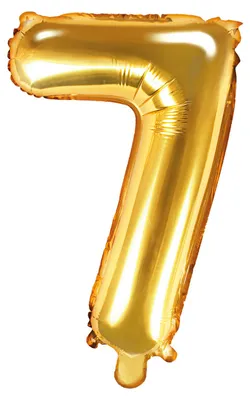 Obrázok produktu pre PartyDeco FB10M-7-019, Hračkársky balón, Fólie, Zlato, Jednofarebné, Univerzálne, Univerzálne