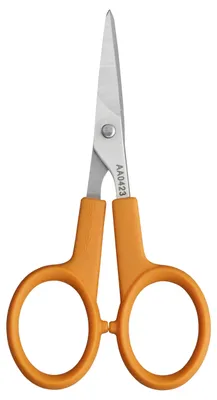 Productafbeelding van Fiskars 98087097J Gebogen knipmes, 10,2 cm, staal en oranje
