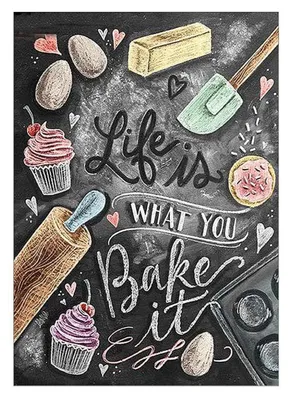 Immagine prodotto di Set per dipinto a diamante 5D, motivo cucina, 40x50 cm, kit per decorazioni murali con diamanti quadrati