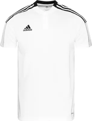 Produktbild von ADIDAS Tiro 21 Polo weiß/schwarz GM7363 - XS