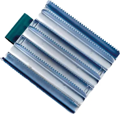 Productafbeelding van Lincoln Military Metall Striegel BZ1349 (one size) (zilver)