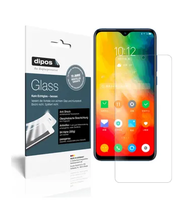 Produktbild von 2x Schutzfolie für Lenovo K6 Enjoy matt - Anti-Shock 9H Folie dipos Glass Kunststoffglas