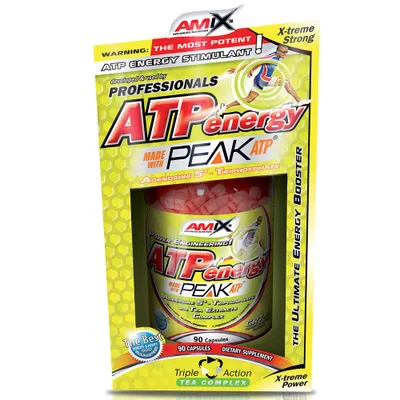 Imagen del producto de Amix ATP Energy, 25 ml x 10 unidades, sabor limón