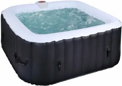 Zdjęcie produktu dla SUN SPA Kwadratowe nadmuchiwane spa - 6 osób - 1, 85 x H 0, 65 m
