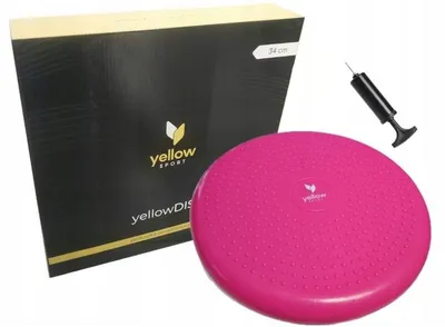 Produktbild von yellowDISK Sensomotorisches Kissen mit Pumpe, rosa