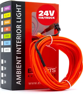 Produktbild von EINPARTS Innenraumleuchte EPAL5M RED 24V 2mm 5m