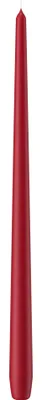 Produktbild von Konische Kerzen (Spitzkerzen) in Cello Altrot 400 x 25 mm, 6 Stück