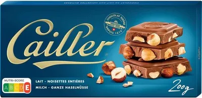 Produktbild von Cailler Lait Noisettes Entières 200g