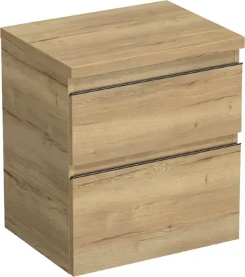 Obrázok produktu pre Skrinka pod umývadlo Jungborn TRENTA dub halifax prírodný 56,7 x 64,6 x 44,5 cm