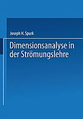 Obrázek produktu pro Dimensionsanalyse in der Strömungslehre