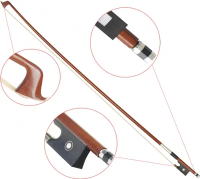 Produktbild von Steinbach 1/4 Geigenbogen bessere Qualität aus Holz mit Rosshaar