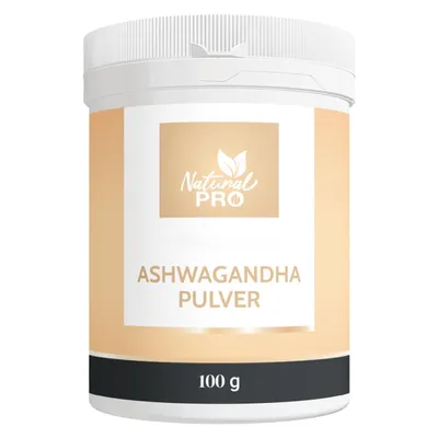 Produktbild von Reines Ashwagandha Pulver | 5.000 mg Tagesdosis | HOCHDOSIERT