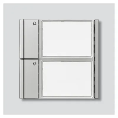 Produktbild von Siedle Ruftaste TM 700-2-0 SM silber-metallic