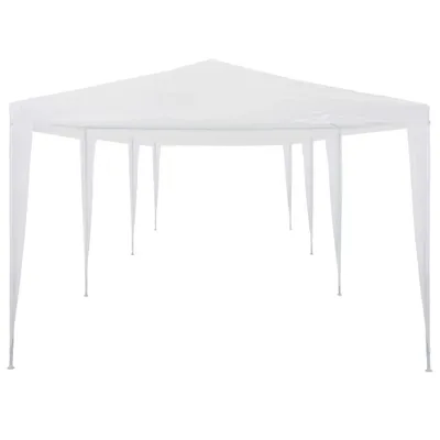 Image de vidaXL Tente de réception 3x9 m PE blanc