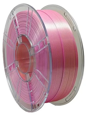 Image de Filament pour imprimante 3D, PLA satiné, léger et polyvalent, rose doré