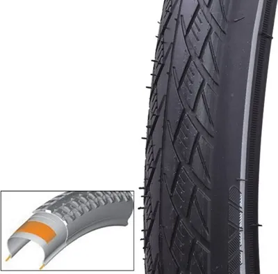 Produktbild von Filmer 49323 Fahrraddecke / Reifen City 28 x 1,5 schwarz Pannenstopp