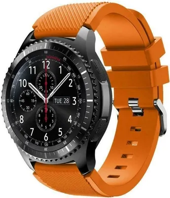 Produktbild von Strap-it Samsung Gear S3 Classic / Frontier Armband Silikon (Orange)