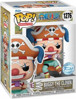 Image de One Piece Funko Pop Animation Buggy Le Clown 1276