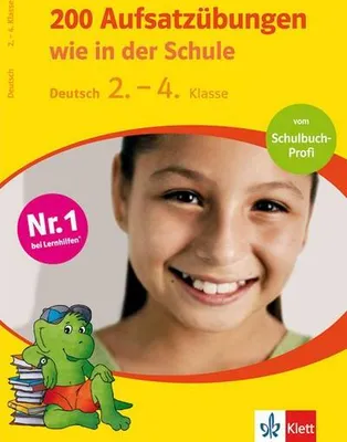 Immagine prodotto di 200 Aufsatzübungen wie in der Schule. Deutsch 2.-4. Klasse