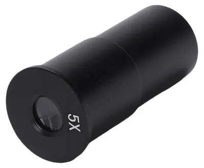 Immagine prodotto di Oculare per microscopio con attacco da 23,2 mm, campo visivo di 11,5°, lente oculare 5x per accessori