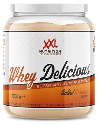 Productafbeelding van XXL Nutrition Whey Delicious Salted Caramel (1000 gr)