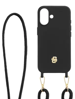 Obrázek produktu pro BOSS Double B Black & Gold pouzdro pro iPhone 16